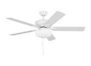 Linden 52" 2-Light Ceiling Fan in Matte White