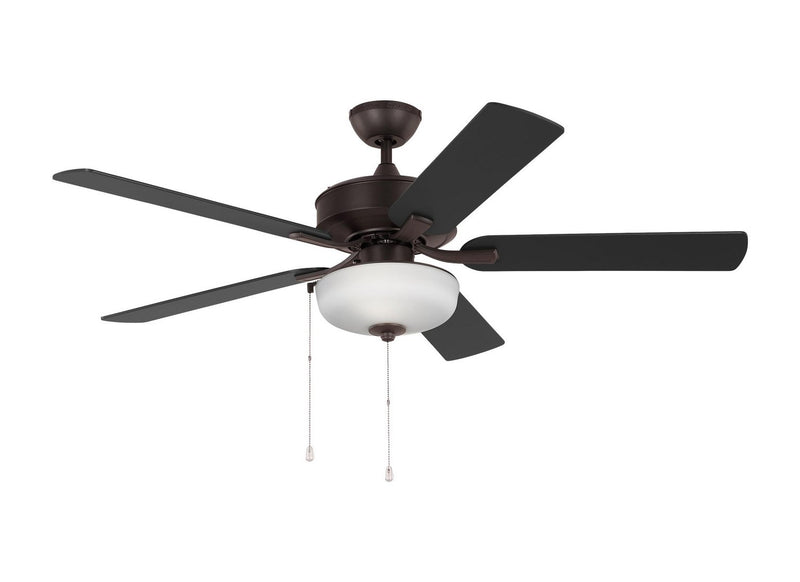 Linden 52" Wet Rated LED Ceiling Fan in Bronze