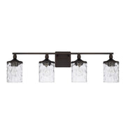 Colton 4-Light Bath Vanity Light in Bronze