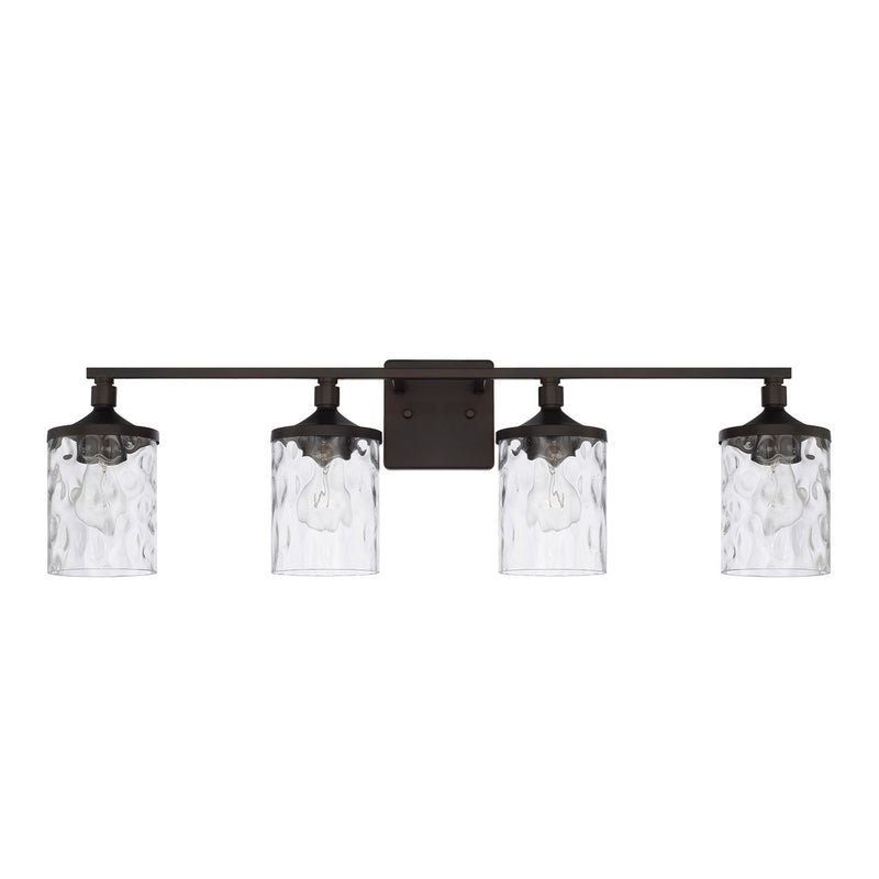 Colton 4-Light Bath Vanity Light in Bronze