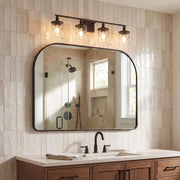 Colton 4-Light Bath Vanity Light in Bronze