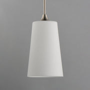 Hudson 1 Light Mini Pendant in Satin Nickel