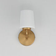 Durham 9" Wall Sconce in Natural Aged Brass