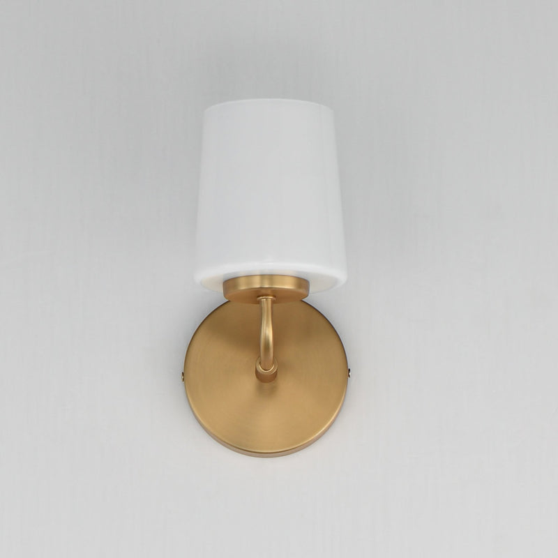 Durham 9" Wall Sconce in Natural Aged Brass