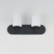 Durham 2 Light Strip Bath Vanity in Black