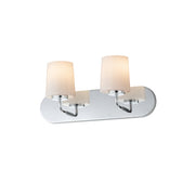 Durham 2 Light Strip Bath Vanity in Polished Chrome