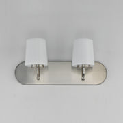 Durham 2 Light Strip Bath Vanity in Satin Nickel