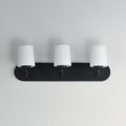 Durham 3 Light Strip Bath Vanity in Black