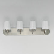 Durham 4 Light Strip Bath Vanity in Satin Nickel