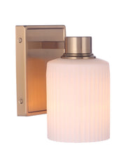 Bretton 1 Light 4.75" Wall Sconce in Satin Brass