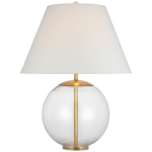 Morton Large Table Lamp in Clear Glass