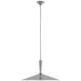 Rosetta LED Pendant in Polished Nickel
