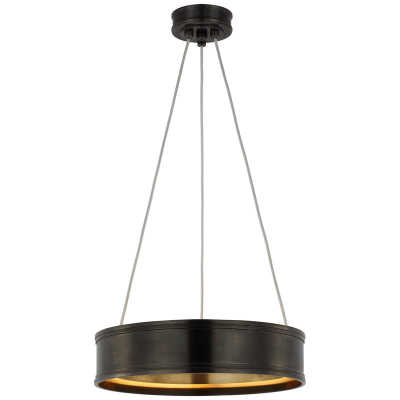 Connery LED Pendant in Bronze