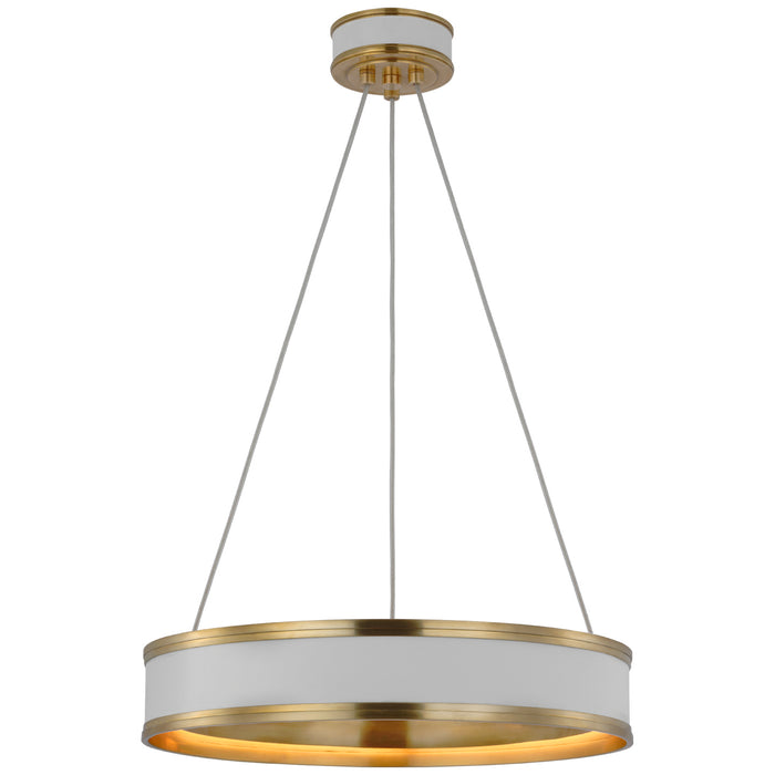 Connery LED Chandelier in Matte White