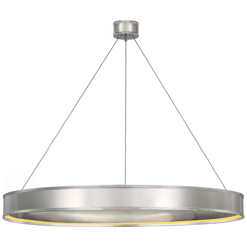Connery LED Chandelier in Polished Nickel
