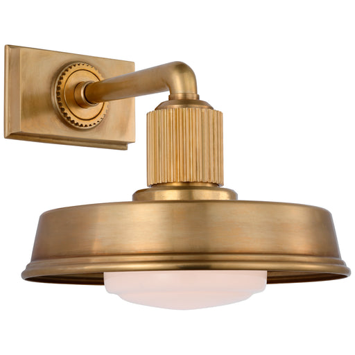 Ruhlmann LED Wall Sconce in Antique-Burnished Brass