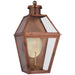 Stratford2 Gas Wall Lantern in Soft Copper