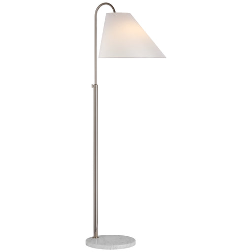 Kinsley LED Floor Lamp in Polished Nickel