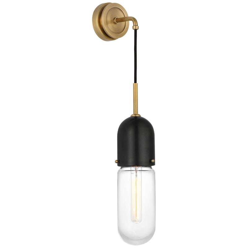 Junio 26" Wall Sconce in Bronze and Brass