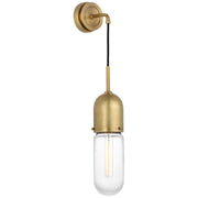 Junio 26" Wall Sconce in Hand-Rubbed Antique Brass