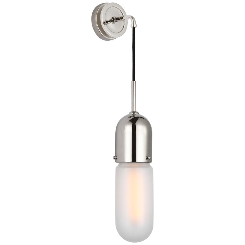 Junio 26" Wall Sconce in Polished Nickel