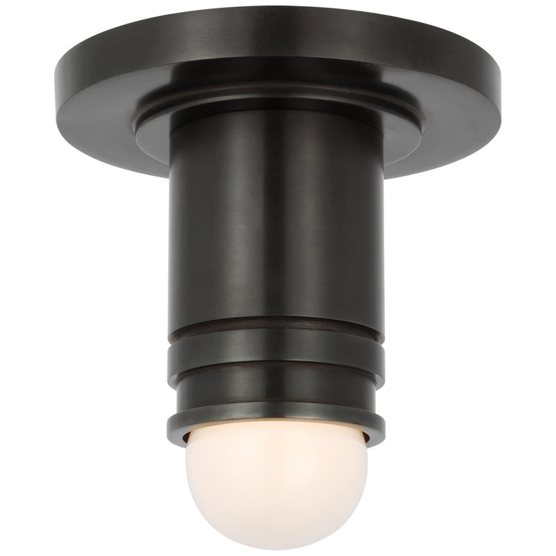 Top Hat Mini Monopoint Flush Mount in Bronze