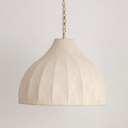 Hearthveil 2 Light Pendant in Natural Aged Brass