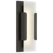 Hubert Large LED Outdoor Wall Sconce in Bronze