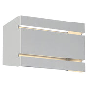 La Vida Horizontal LED Outdoor Wall Sconce in Satin