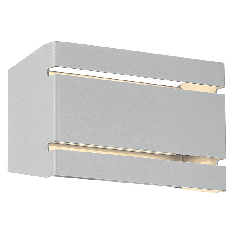 La Vida Horizontal LED Outdoor Wall Sconce in Satin