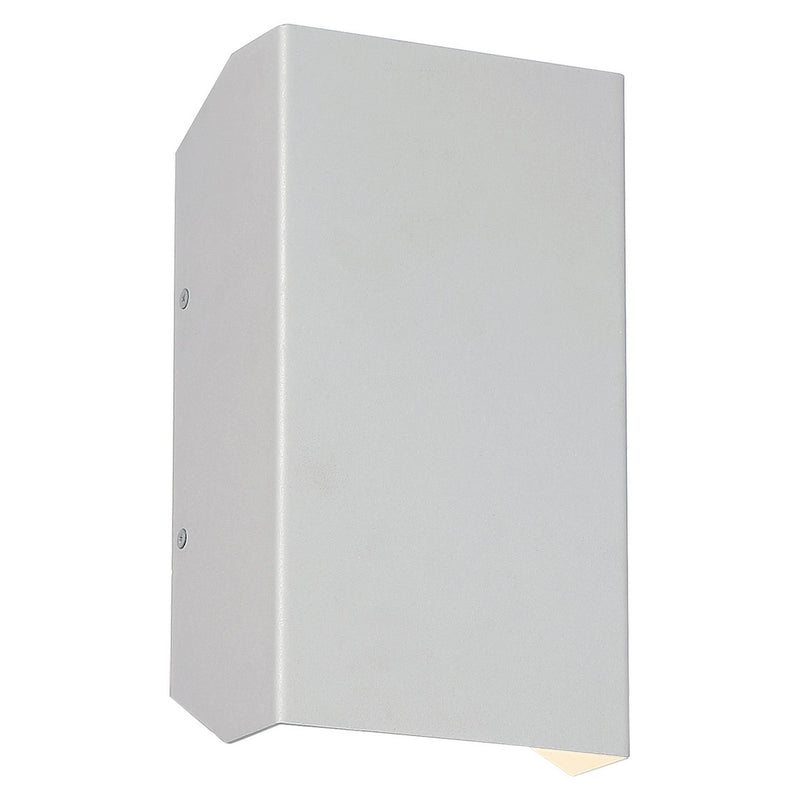 Amora Tall LED Outdoor Wall Sconce in Satin