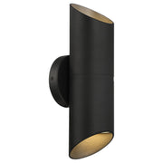 Marino 14" LED Outdoor Wall Sconce in Black