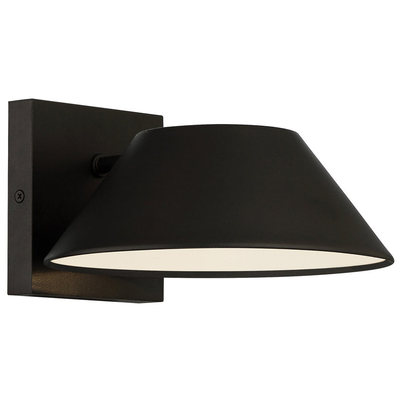 Solano 8" LED Outdoor Wall Sconce in Black