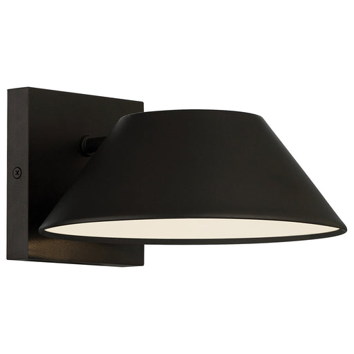 Solano 8" LED Outdoor Wall Sconce in Black