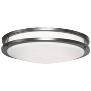 Solero II 16.5" LED Flush Mount in Bronze