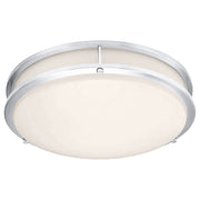 Solero II 16.5" LED Flush Mount in Chrome