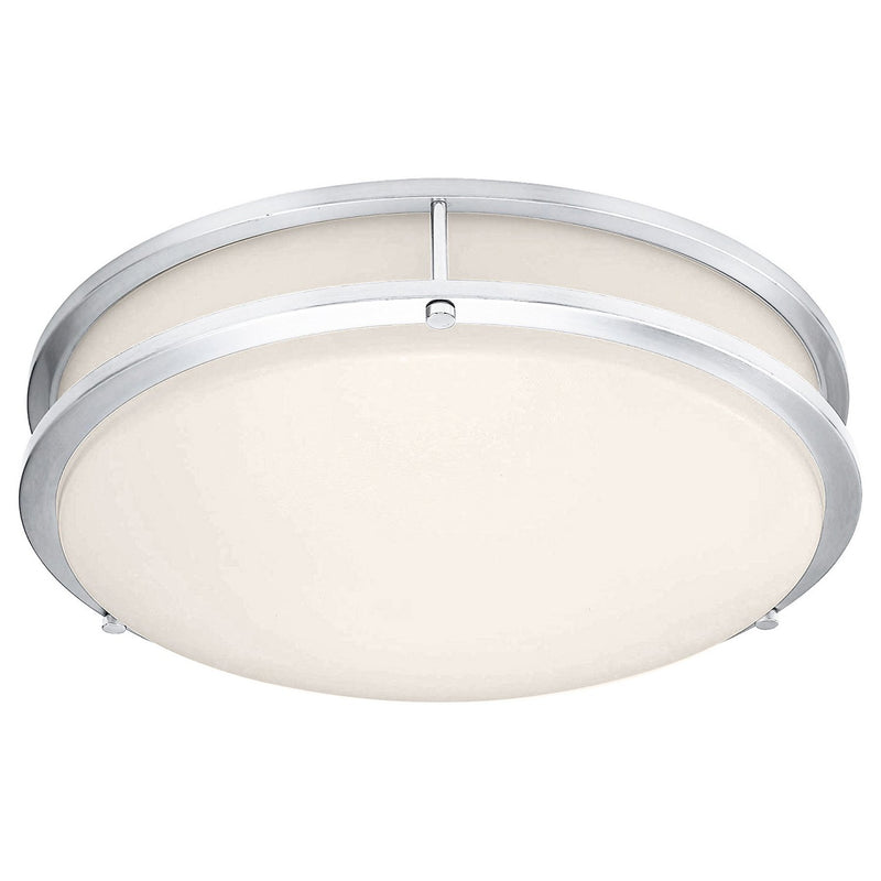 Solero II 16.5" LED Flush Mount in Chrome