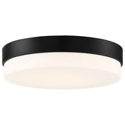 Roma 11" LED Flush Mount in Matte Black