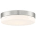 20826LEDD-BS/OPL- Roma LED Flush Mount in Brushed Steel by Access Lighting