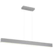 Form LED Linear Pendant in Gray