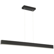 Form LED Linear Pendant in Matte Black