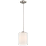Seville Pendant in Brushed Steel