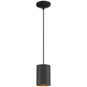 Pilson Short Pendant in Matte Black