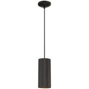 Pilson Mid-Length Pendant in Matte Black