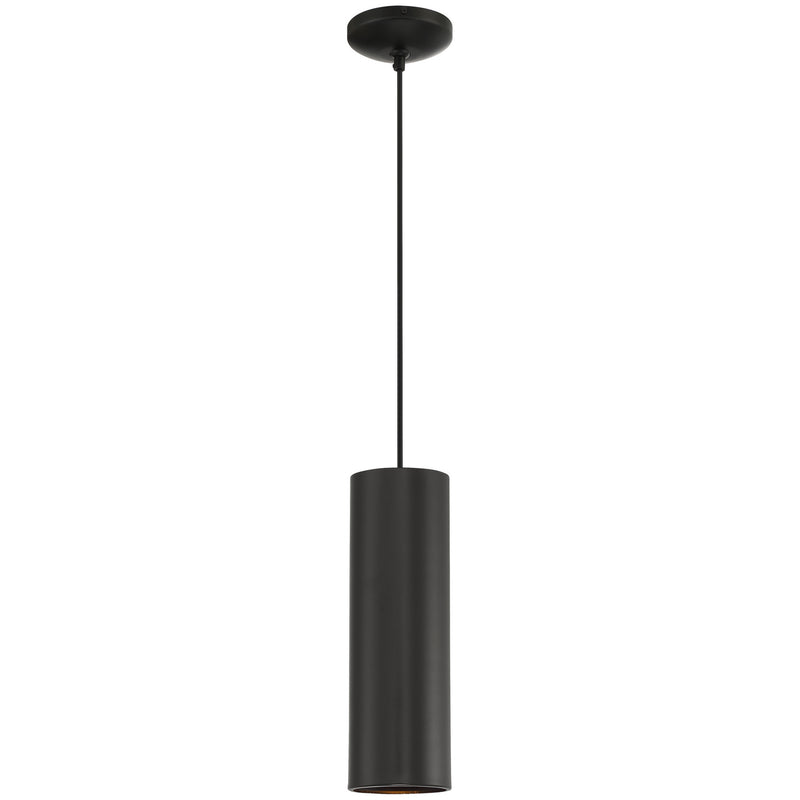 29002LEDDLP-MBL-C- Pilson LED Pendant in Matte Black by Access Lighting