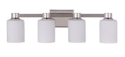 Bretton 4 Light 28.13" Vanity in Polished Nickel