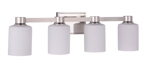 Bretton 4 Light 28.13" Vanity in Polished Nickel