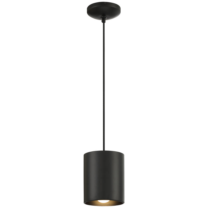 29006-MBL-C- Pilson XL 1-Light Pendant in Matte Black by Access Lighting