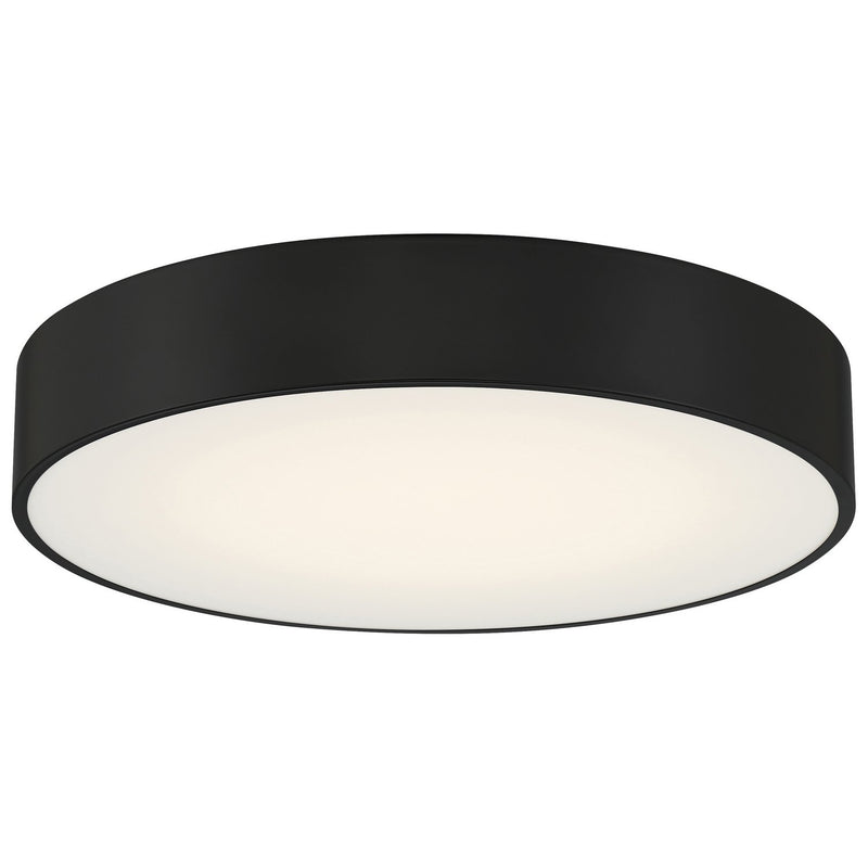 Como Small LED Flush Mount in Black