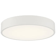 Como Large LED Flush Mount in White